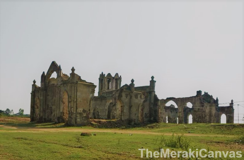 Full view of the church